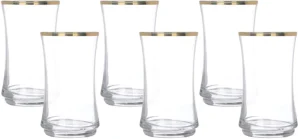 طقم شوب لونا مدهب تركى لاف 6 قطعه LAV LUNE