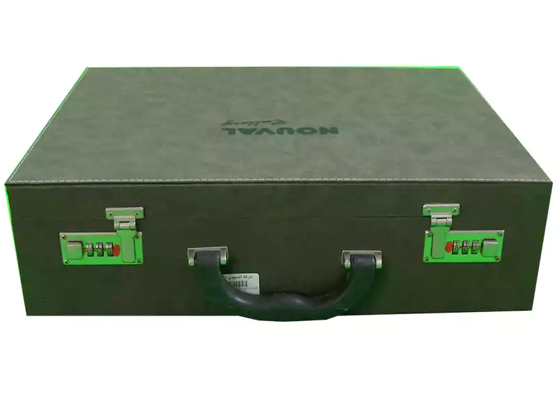 طقم (شنطة) ملاعق نوفال استانلس 87 قطعه لاينز NOUVAL
