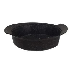 طقم حلة جرانيت تركى ايديال هوم اوكتاجون اسود 14 قطعة ideal home