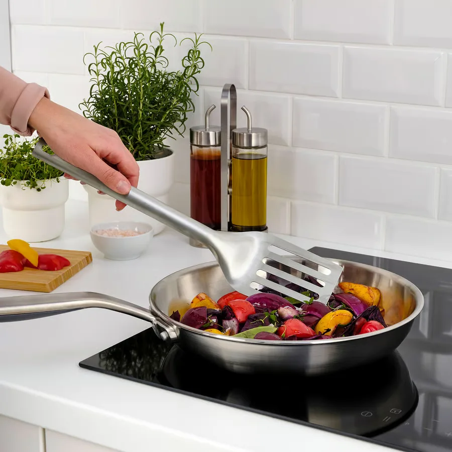 GRILLTIDER طقم أدوات شواء من 3 قطع, ستينلس ستيل - IKEA (ايكيا) - الصورة 6