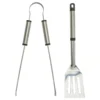GRILLTIDER طقم أدوات شواء من قطعتين, ستينلس ستيل – IKEA (ايكيا)