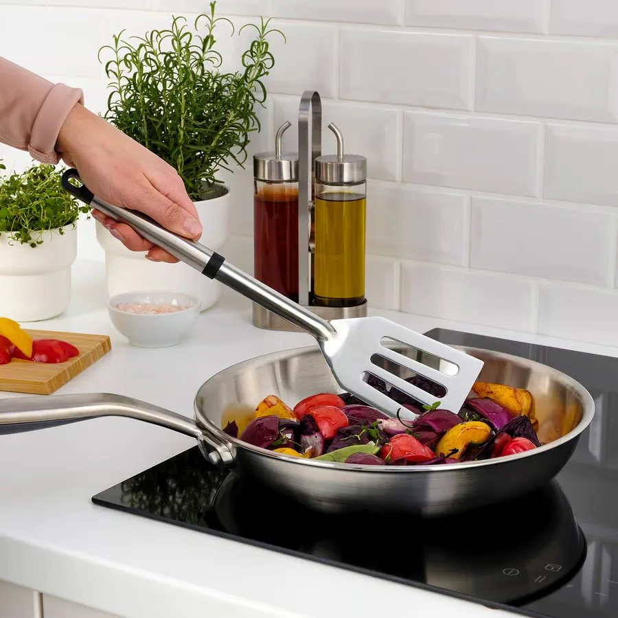 GRILLTIDER طقم أدوات شواء من قطعتين, ستينلس ستيل - IKEA (ايكيا) - الصورة 3