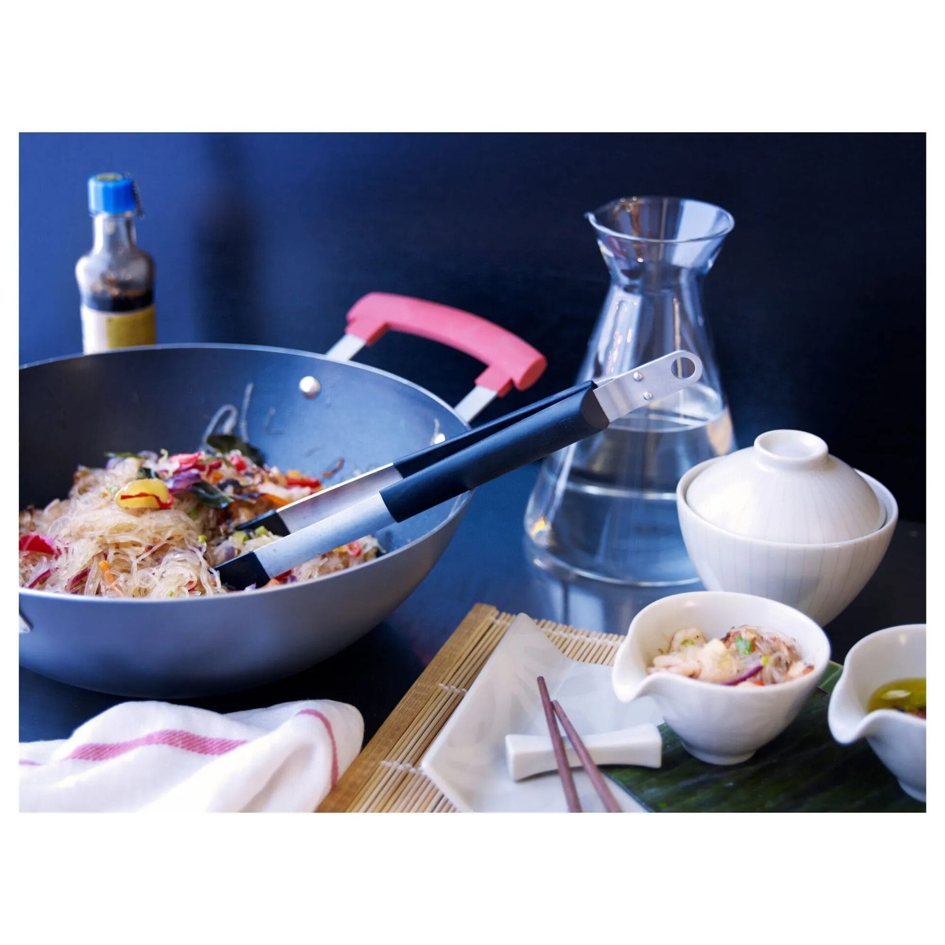 IDENTISK wok , grey, 32 cm - IKEA (ايكيا) ووك ايكيا (مقلاة عميقة) مقاس 32 - الصورة 4