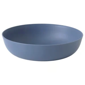 VITABBORRE طبق بلاستيك ايكيا  عميق, أزرق, 20 سم – IKEA (ايكيا)